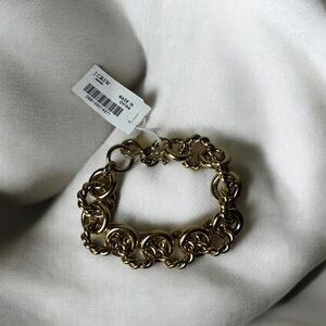 J. Crew Gold Chain Bracelet